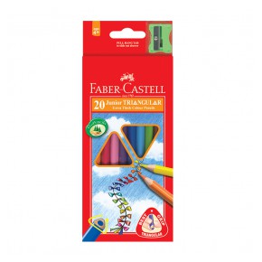 

Faber-Castell Junior Triangular Colours 20L