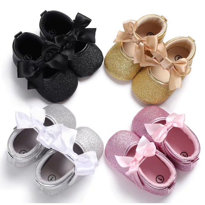 HappyOliver C431 RIBBON BLINK Sepatu prewalker bayi dan anak perempuan