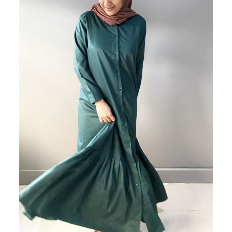 ANNISA DAILY (402) / gamis premium / dress syari / baju syari / gamis syari / gamis polos / gamis