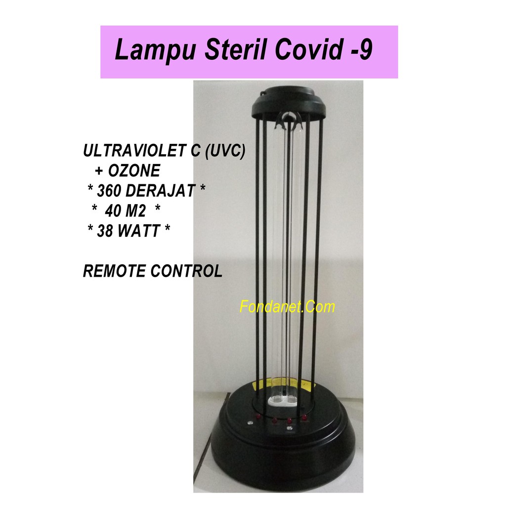 Lampu UV C  Disinfektan / Sterilizer