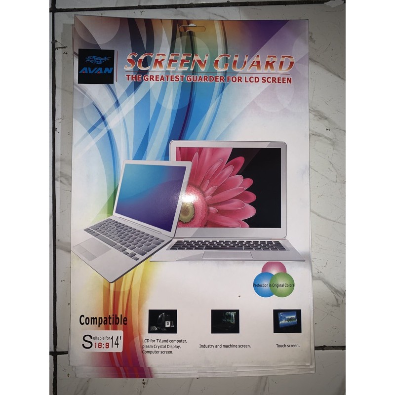 SCREEN PROTECTOR 14&quot;/ ANTI GORES NOTEBOOK / LAPTOP 14&quot;inch