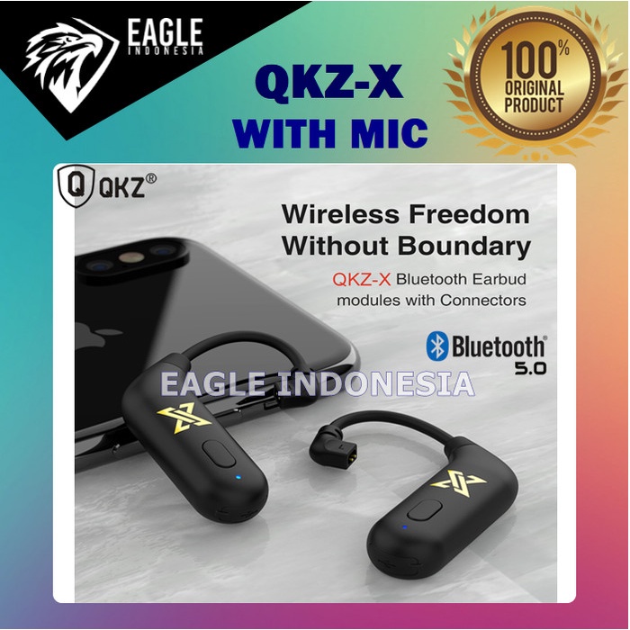 QKZ-X Wireless Upgrade EarHook Bluetooth 5.0 for AK6 Pro/MAX KZ TRN CCA WITH MIC