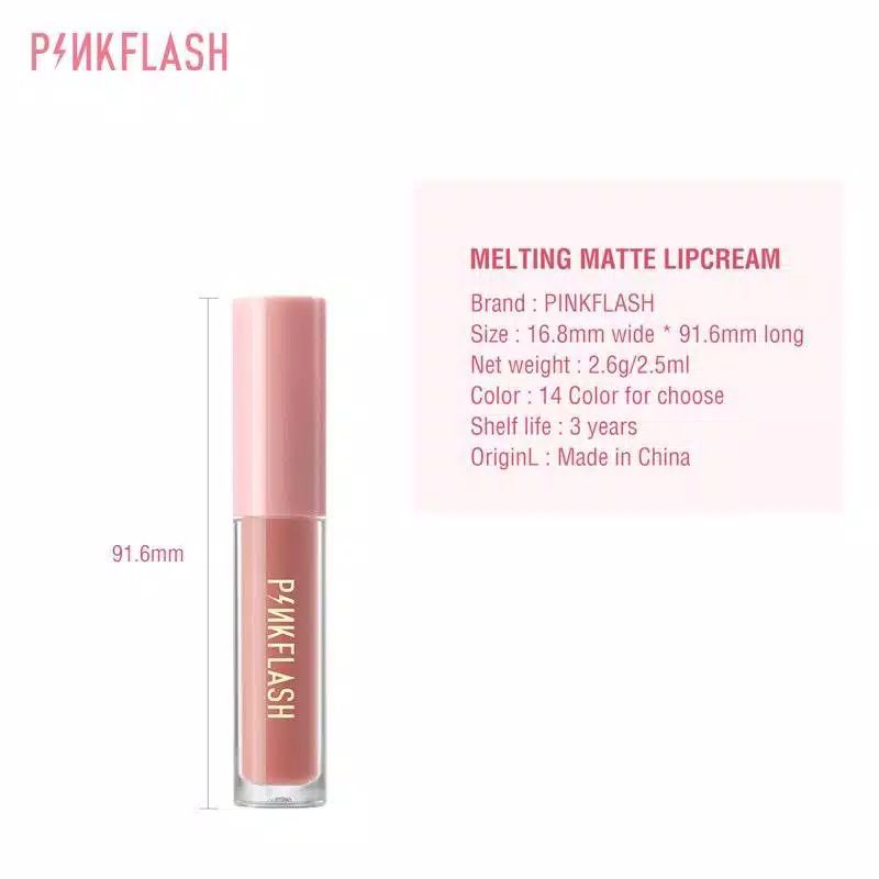 PINKFLASH  Lipstick Matte Bibir Cair