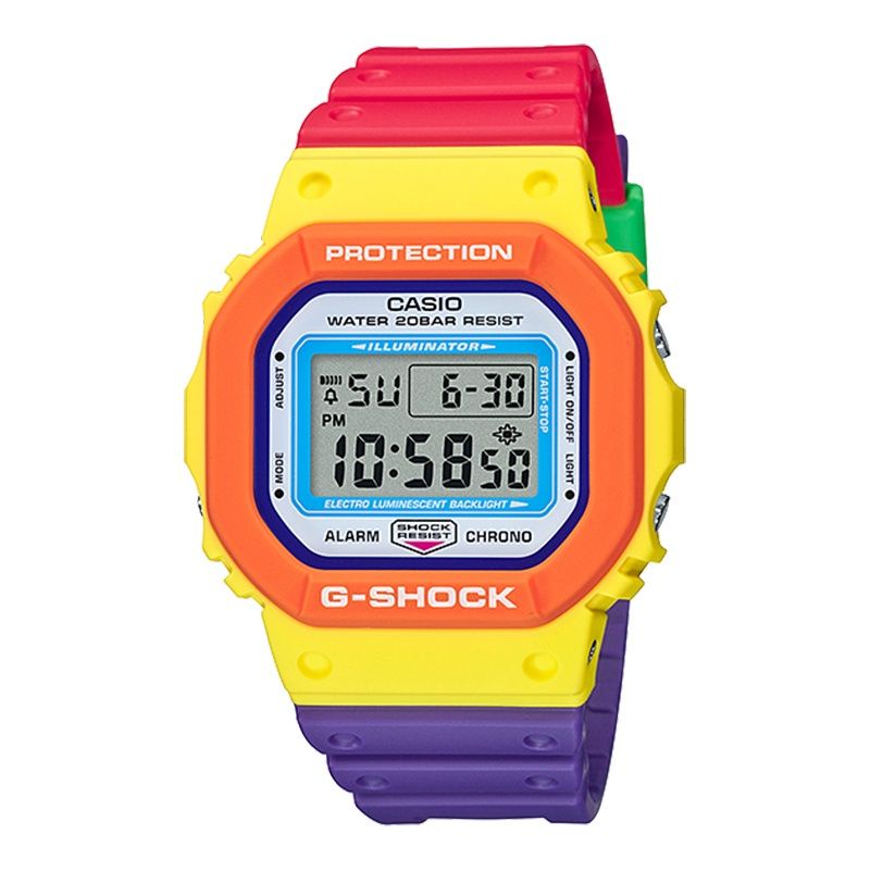 Casio G-Shock Neon seri Warna Warni Jam Tangan tahan Air Original