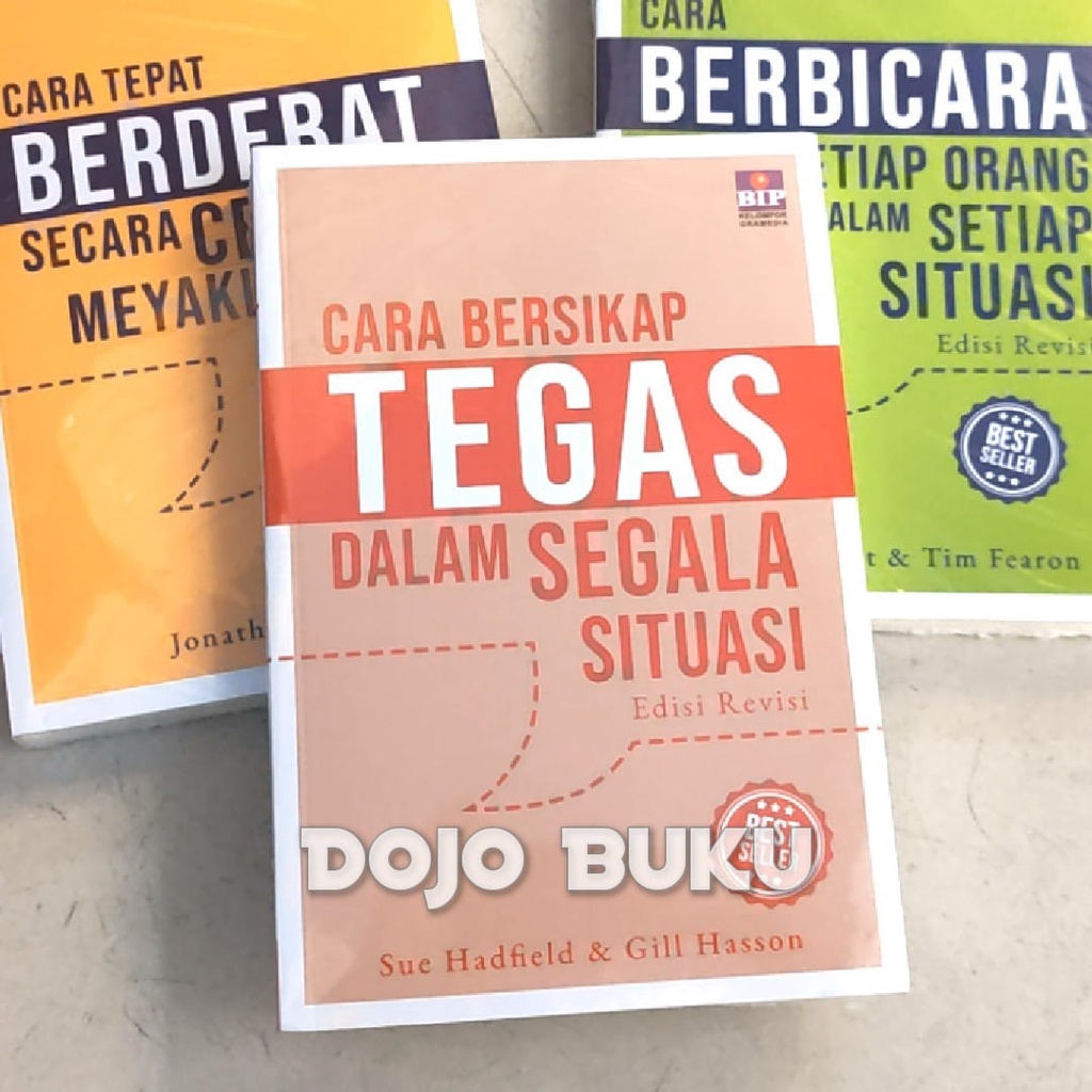 Buku Cara Bersikap Tegas Dalam Segala Situasi Edisi Revisi