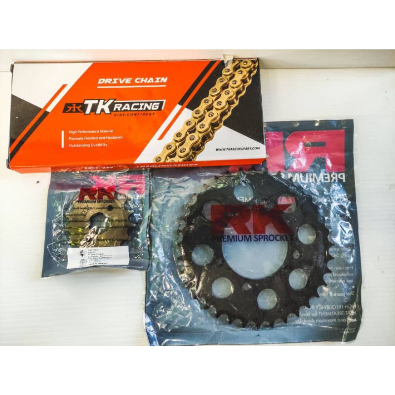 GEAR SET RK TAKASAGO CHAIN RX KING JUPITER RXSPESIAL RXZ VEGA R