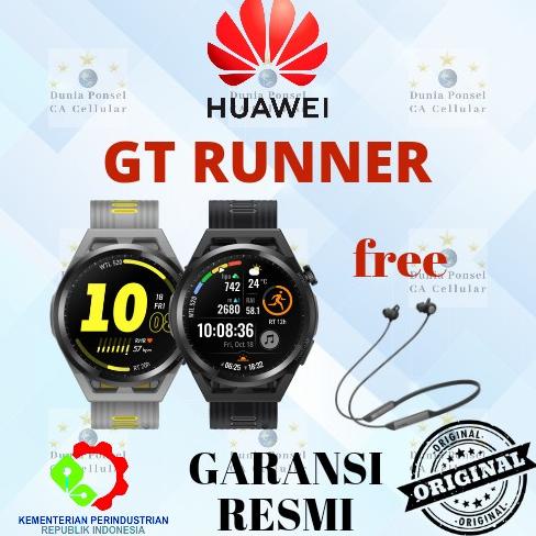 Huawei Gt Runner Smartwatch Garansi Resmi Huawei Pranacitrazulda