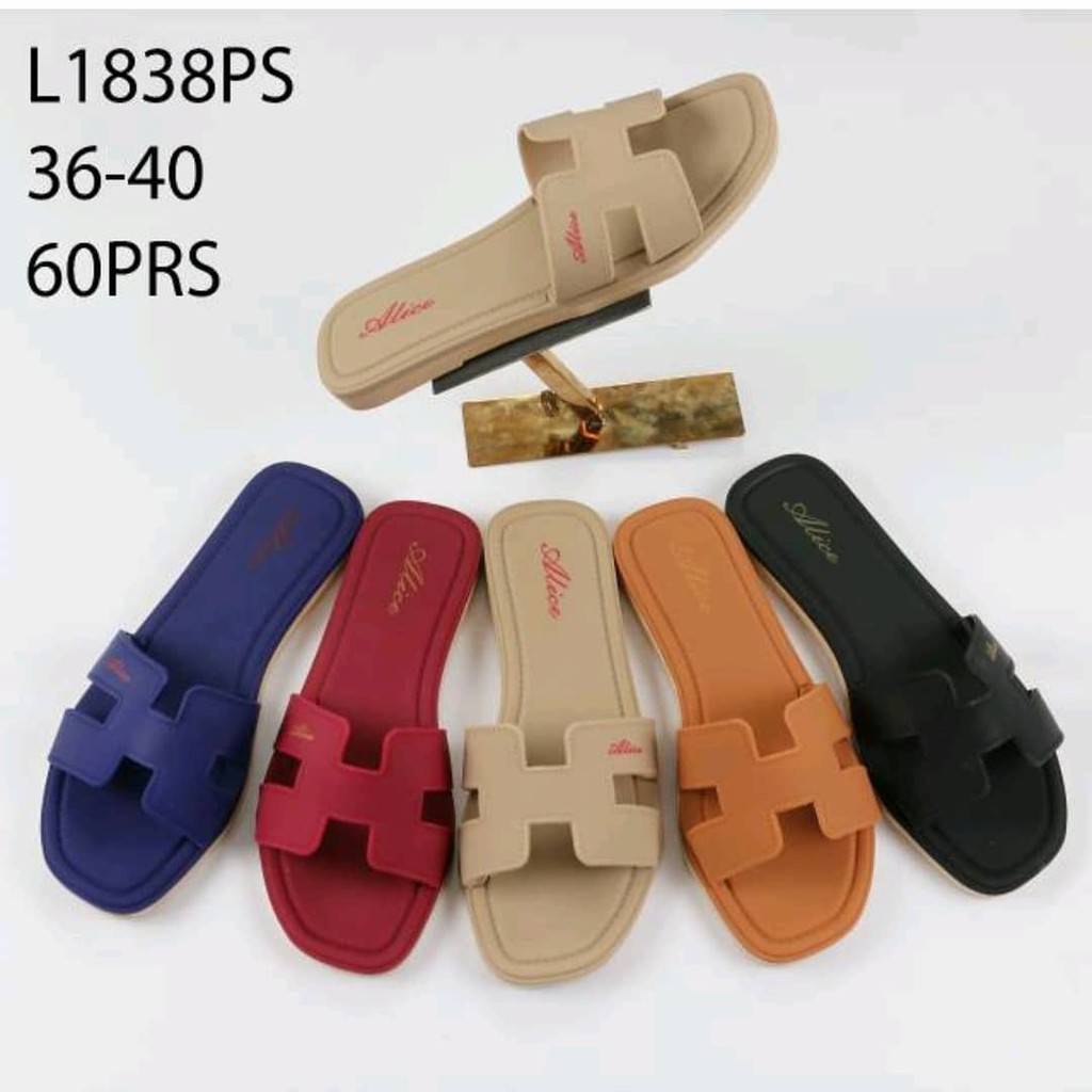 Sandal Jelly Wanita Selop H Alice/ sendal jelly wanita teplek 2