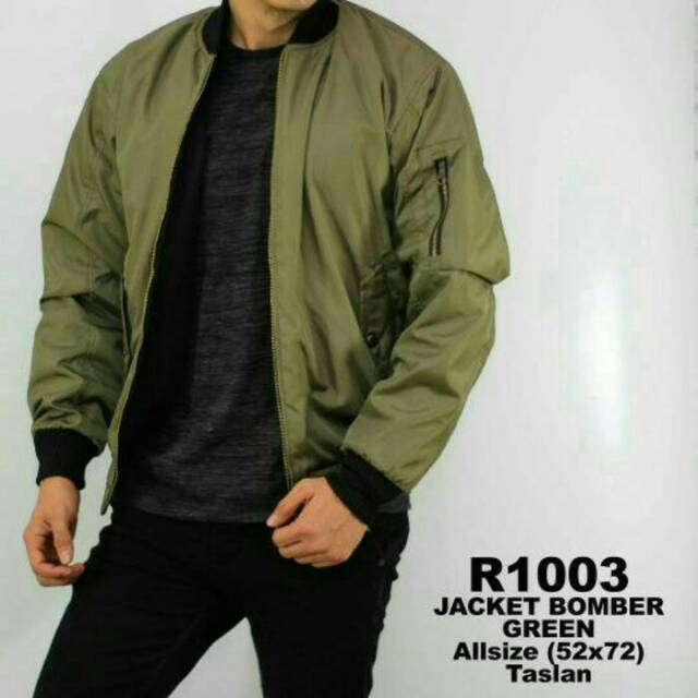 Jaket Bomber Parasut