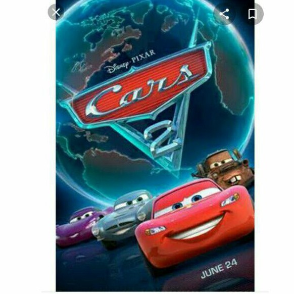 kaset film CARS 2