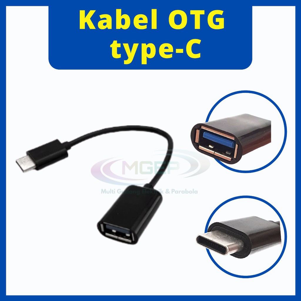 Kabel USB OTG 3.0 Type C Tanpa Merk OEM