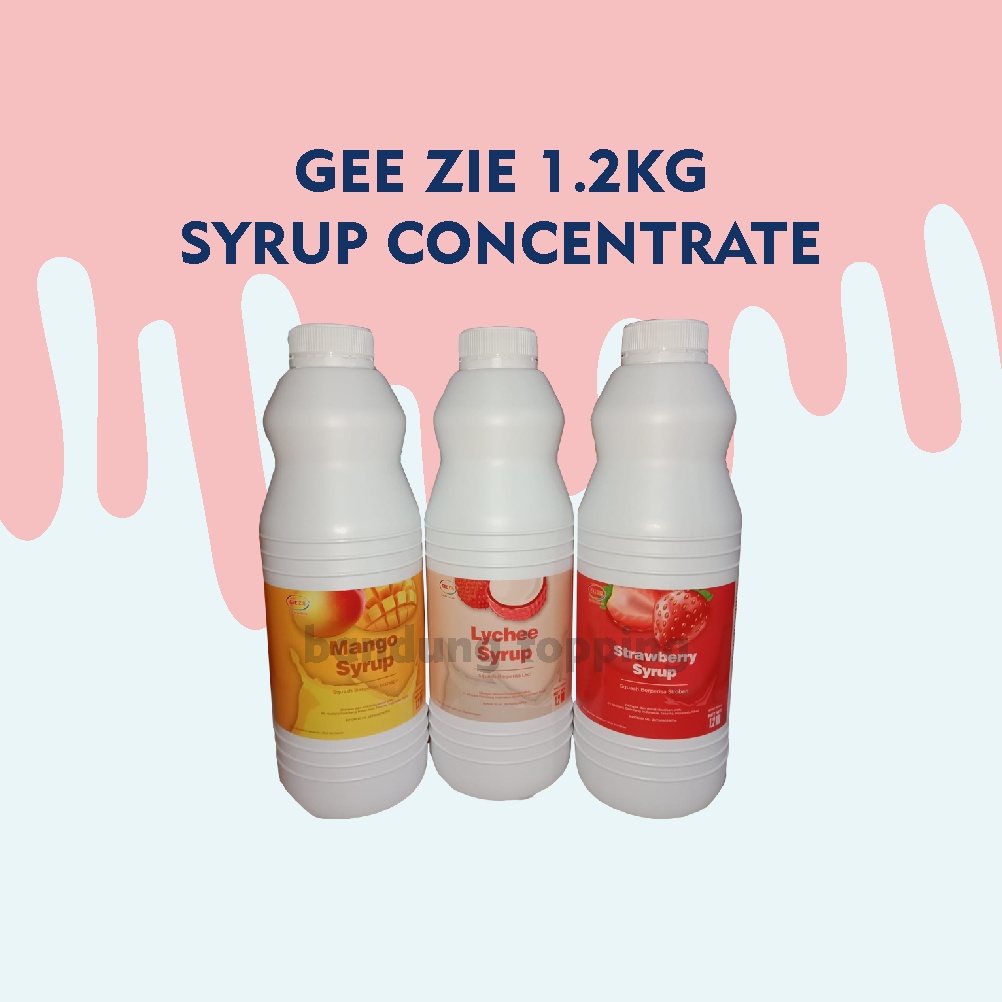 

GEE ZIE 1.2KG SYRUP CONCENTRATE