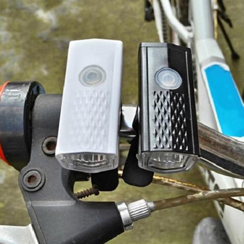 Mini Lampu Depan Sepeda LED 300LM Anti Air Dapat Diisi Ulang Dengan USB Lampu depan sepeda usb