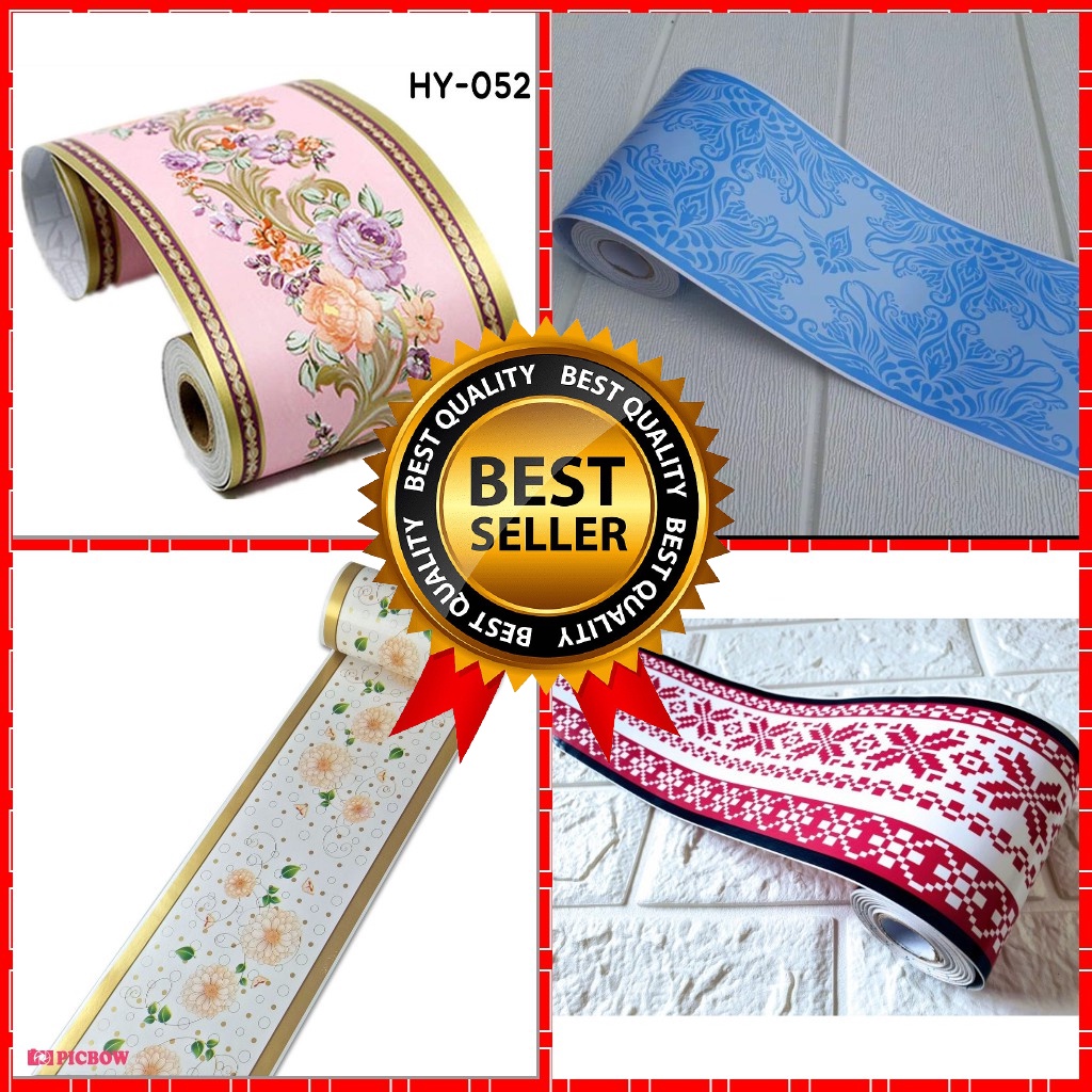 PROMO SALE Wallpaper Sticker Border List Tembok Uk10Cmx10M Wallpaperborder Listborder High Premium Quality Dinding New Motif Modern Welpeper Wolpeper High Quality Kualitas Premium Motif Modern Walpaper Dinding Bagus Terbaik