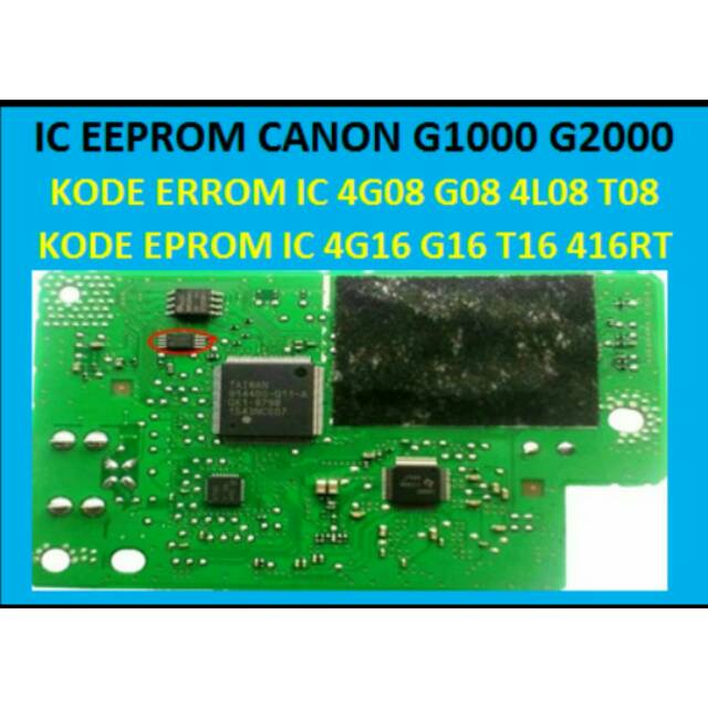 IC Eprom G1000 IC Eprom G2000 IC Eprom G2010 IC Eprom G1010 4G08 T08 T16 4G16 416RT 416Rp