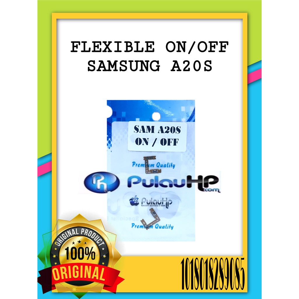 PULAUHP _ FLEXIBLE MAINBOARD LCD/CON CAS/ON/OFF/FINGERPRINT  Samsung A20S/A207F