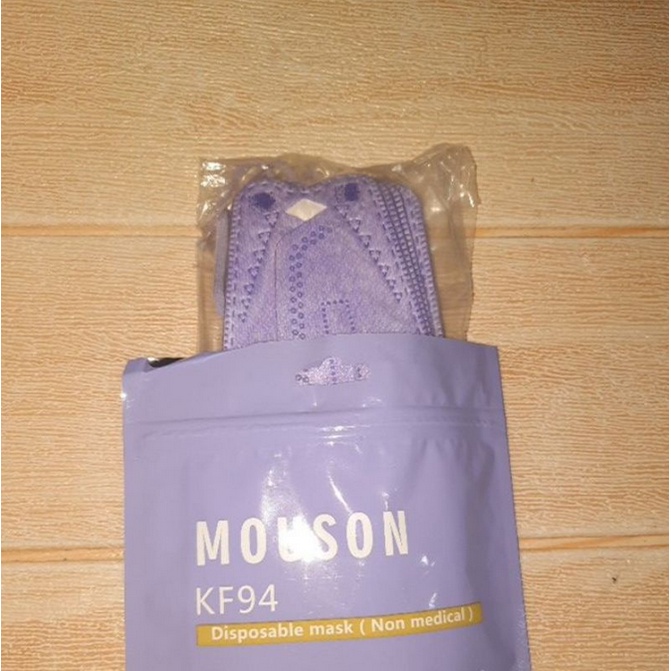 Masker KF94 Mouson/ Careion/ Lainnya Embos 10pcs dan merk lainnya isi 10pcs