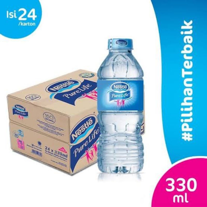 

Nestle pure life 330ml x 24 botol/Air mineral nestle/Nestle 330ml/Air nestle