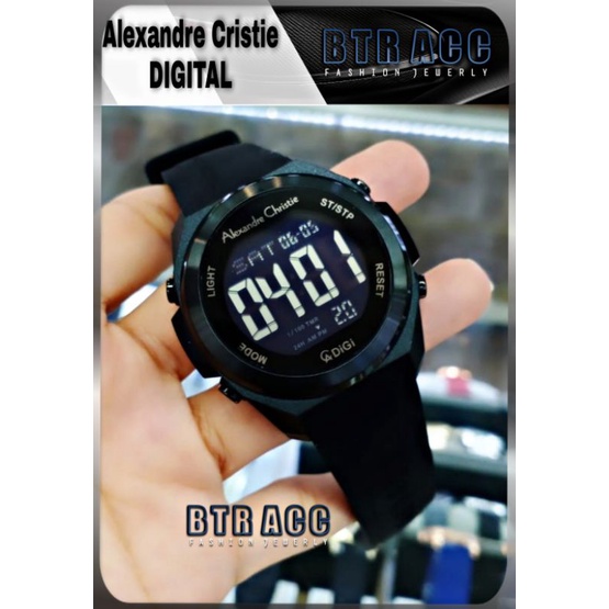 jam tangan DIGITAL  alexandre cristie 9342 ORIGINAL