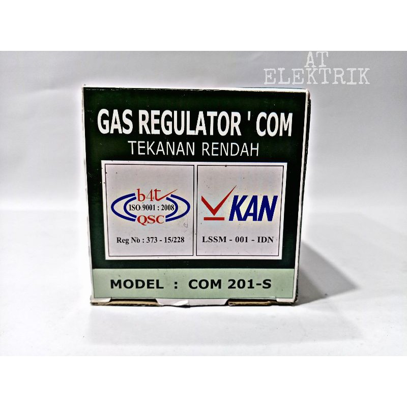 Regulator Tekanan Rendah DESTEC Non Meter ( Com.201 S ) / COM U 12 RM