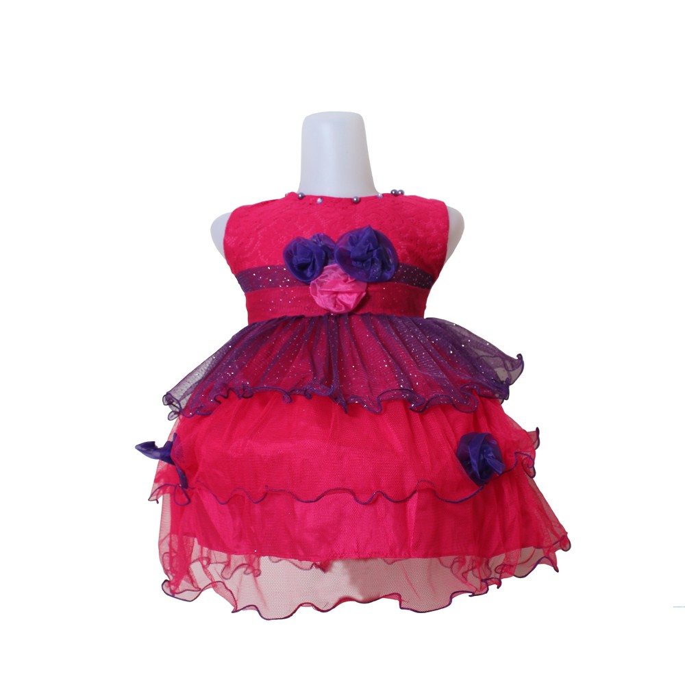 Dress Kids Haruni/ Baju Ulang Tahun Anak Realpict/ Pakaian pesta Anak Cewek / Dress Cantik Anak