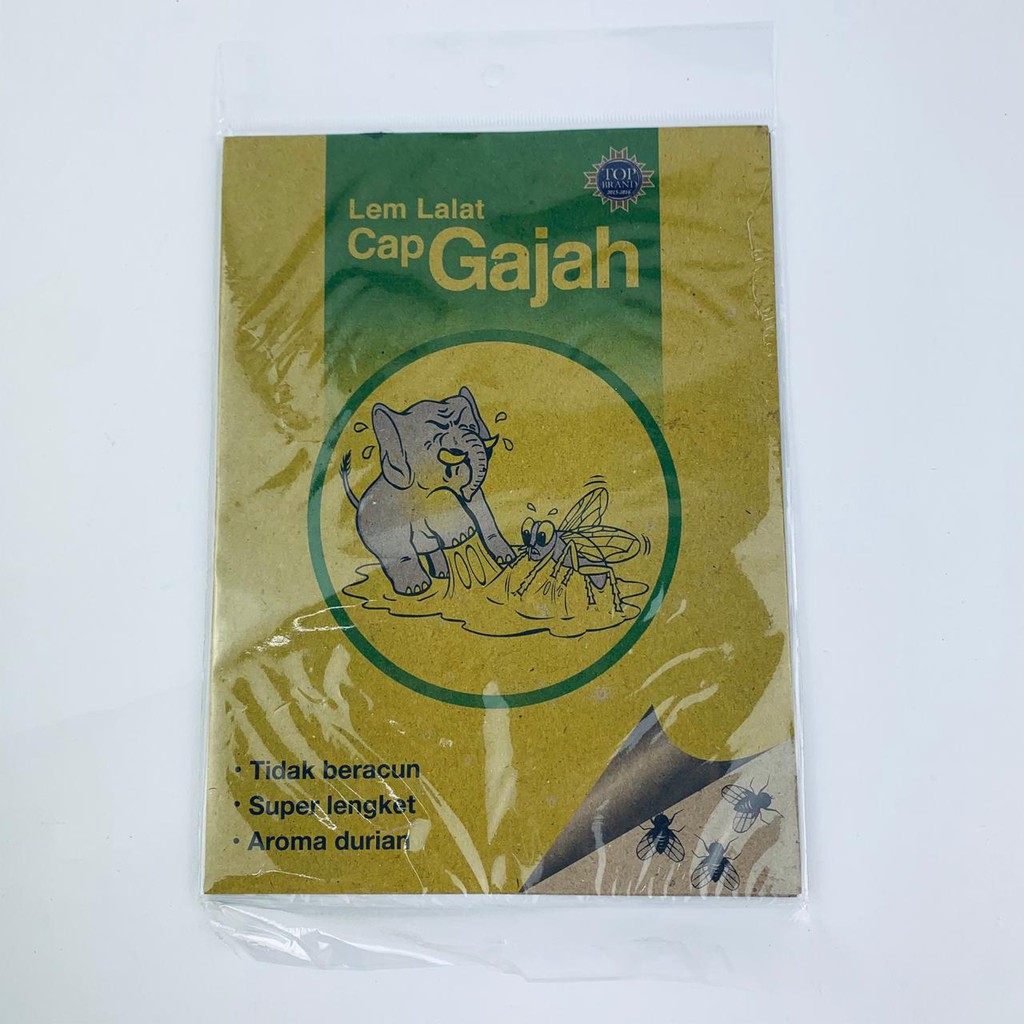 Lem lalat kertas / Lem lalat cap gajah / Aroma durian