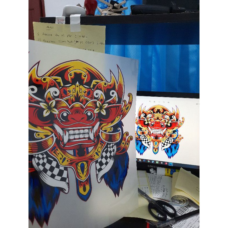 

JASA PRINT DTF SIAP PRESS A4