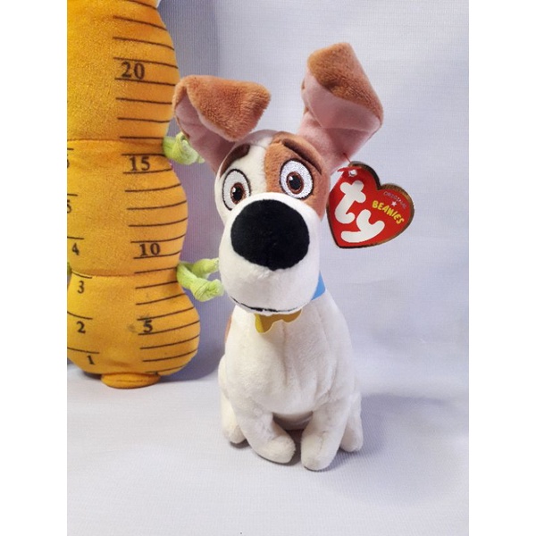 BONEKA KARAKTER MAX ANIMASI FILM THE SECRET LIFE OF PETS BRAND TY
