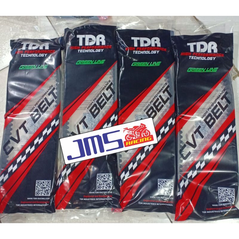 Van belt v-belt tdr racing original green line aerox nmax mioj Mio M3 soul gt beat Scoopy Vario 125/150 Xeon gt/rc 125