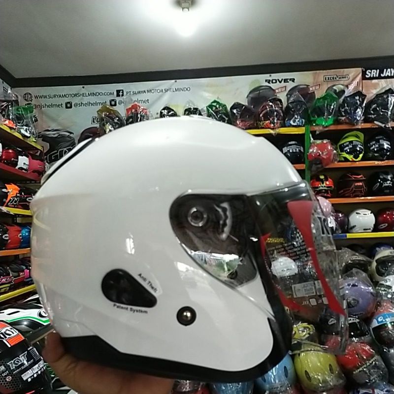HELM KYT KYOTO PUTIH ORIGINAL