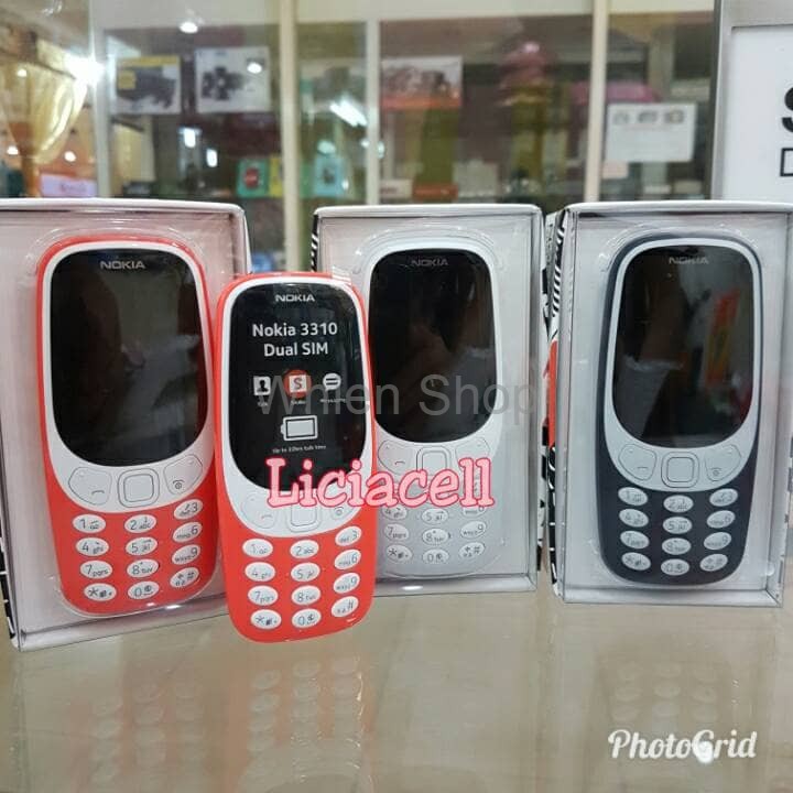 NOKIA New 3310 Reborn Dual Sim Original Garansi Resmi 1 tahun