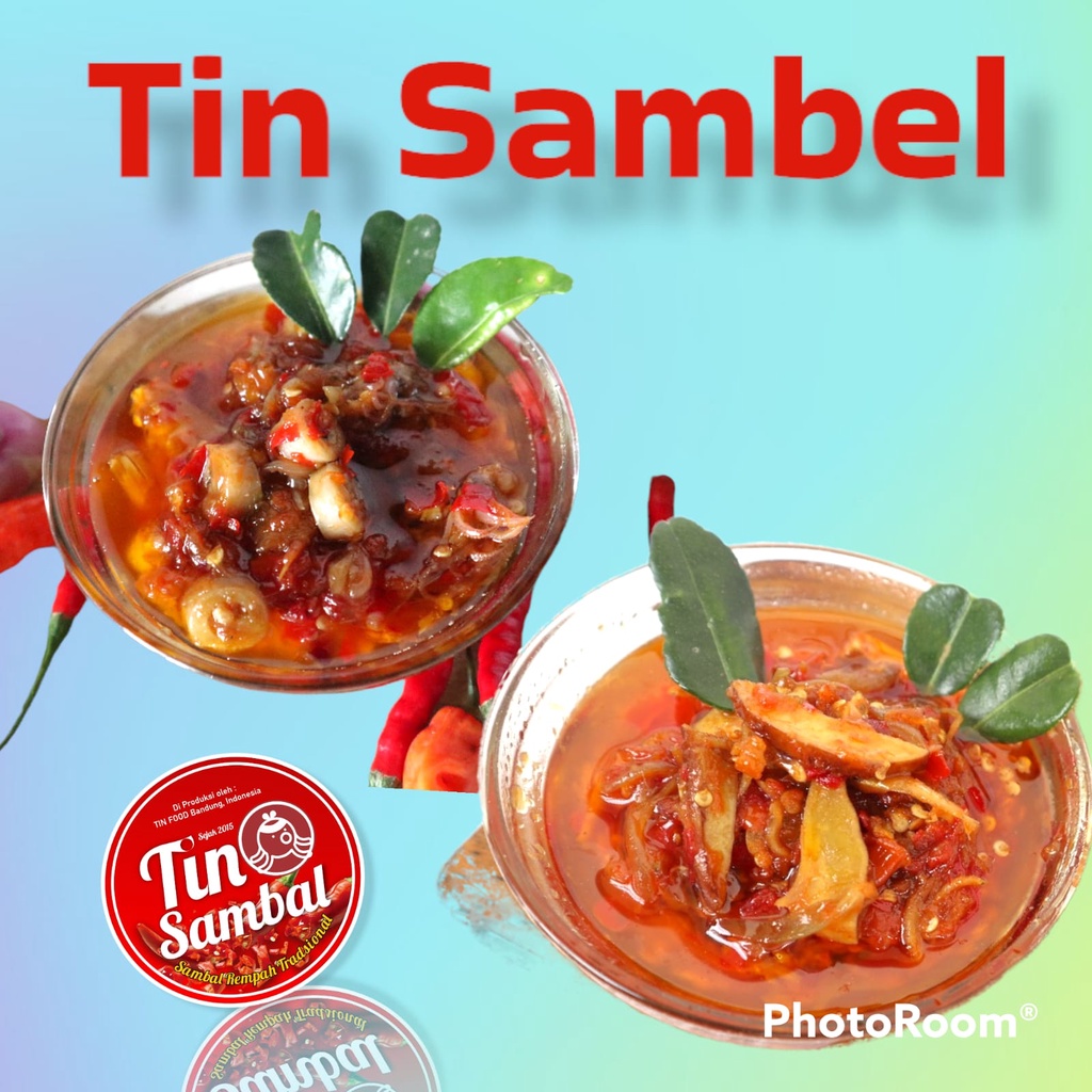 sambal baby cumi/sambel baby cumi-120g Tin Sambal