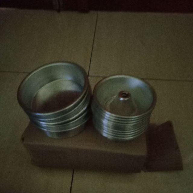 12 Pcs Loyang Pulde Mini - Aluminium 8cm