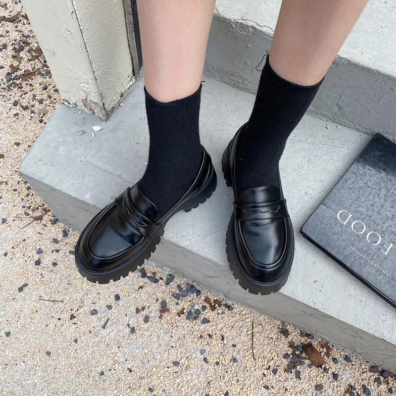 Sepatu Wanita Kerja '' BLACK  DOFF '' Simple Elegant PREMIUM DM 07