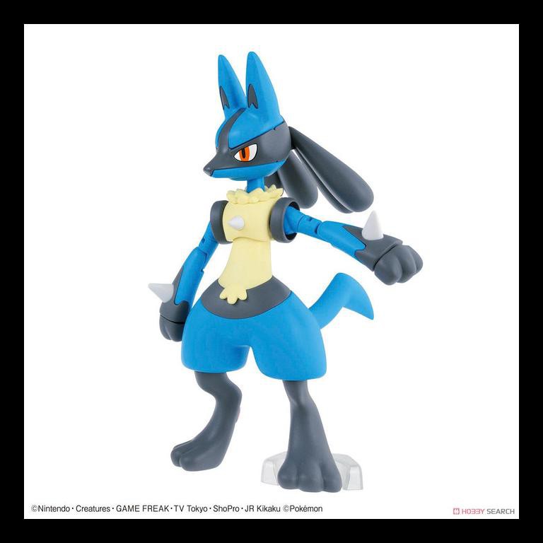 Best Seller Pokemon Plamo 44 Riolu & Lucario 60271 Action Figure Murah Meriah Al7