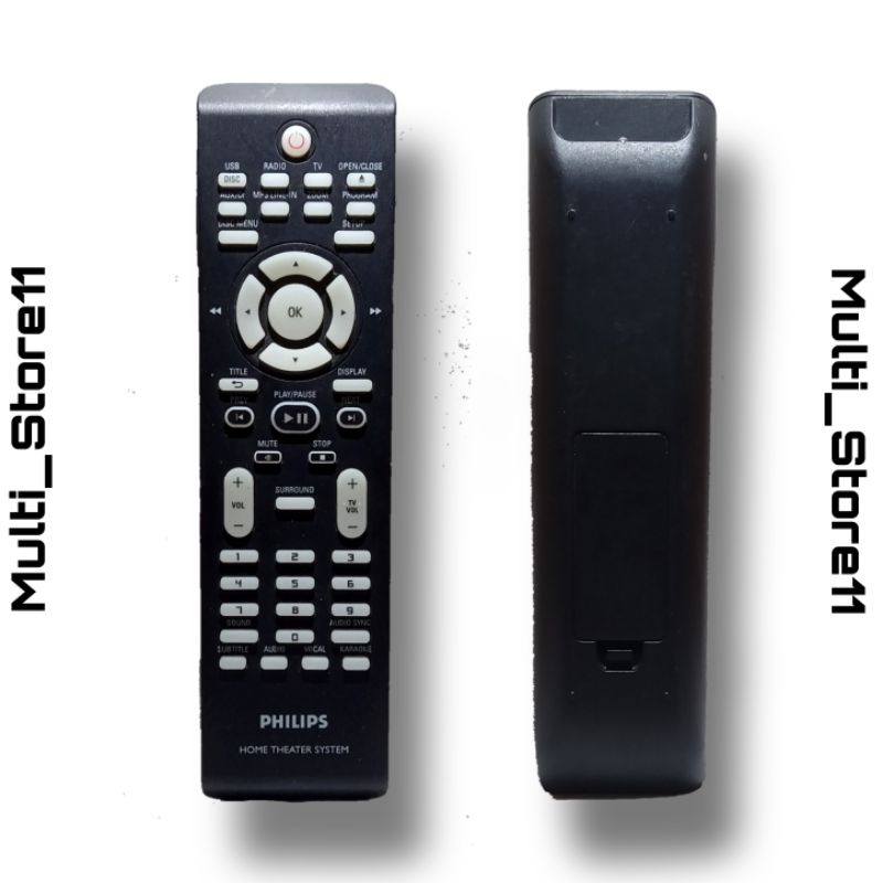REMOT  PHILIPS HOME THEATER SYSTEM ASLI ORIGINAL