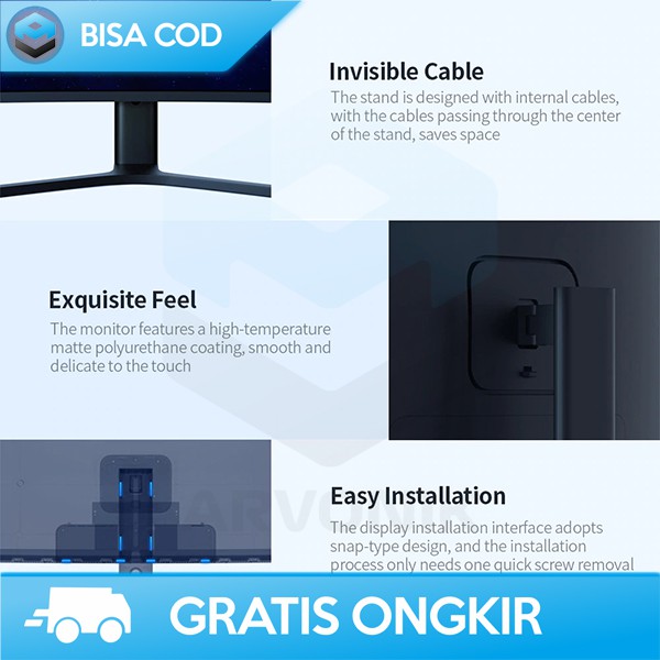 MONITOR GAMING 144Hz CURVED XIAOMI 34 INCH 4K 1440P ULTRA WIDE MURAH