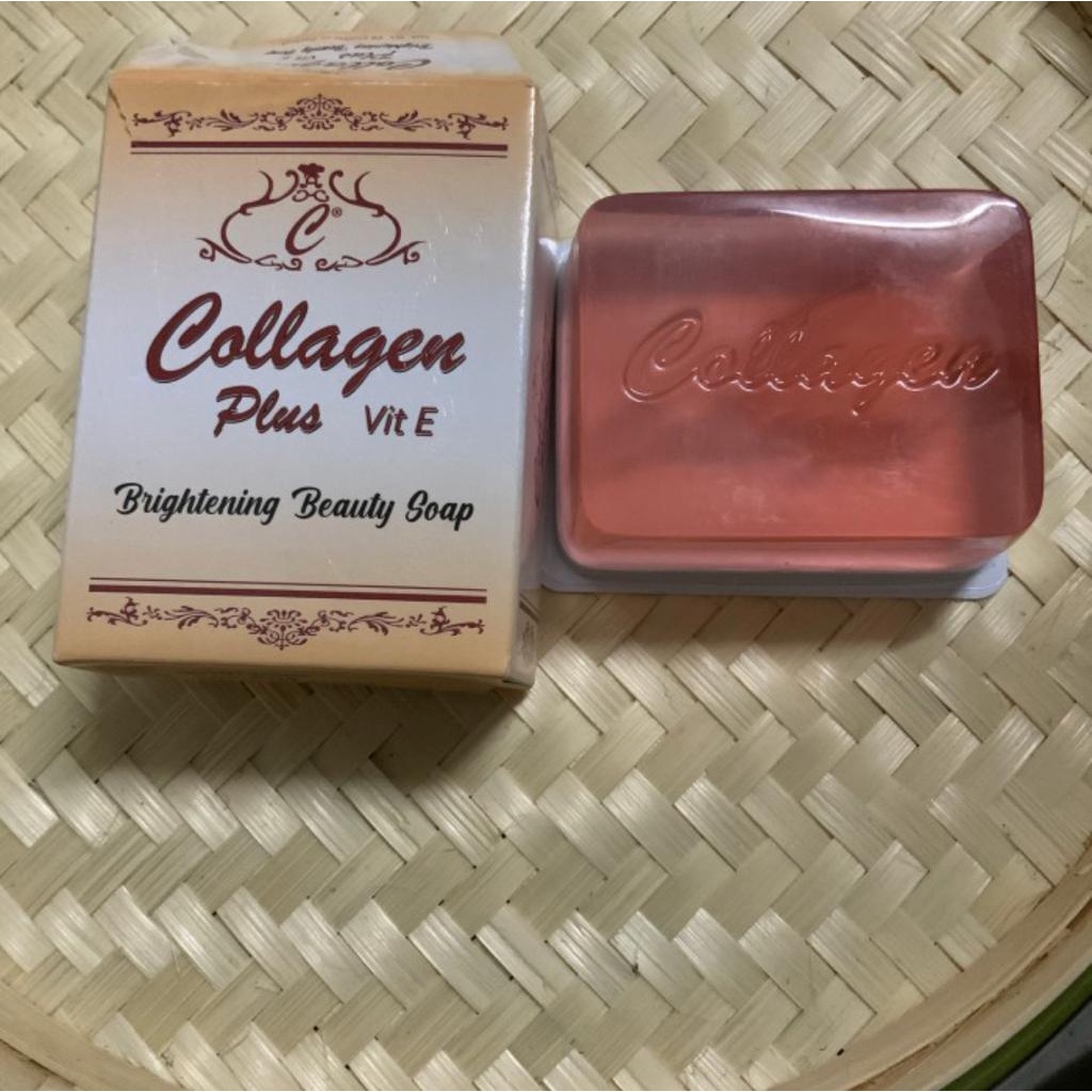 SABUN COLLAGEN BRIGHTENING BEAUTY SOAP VIT E