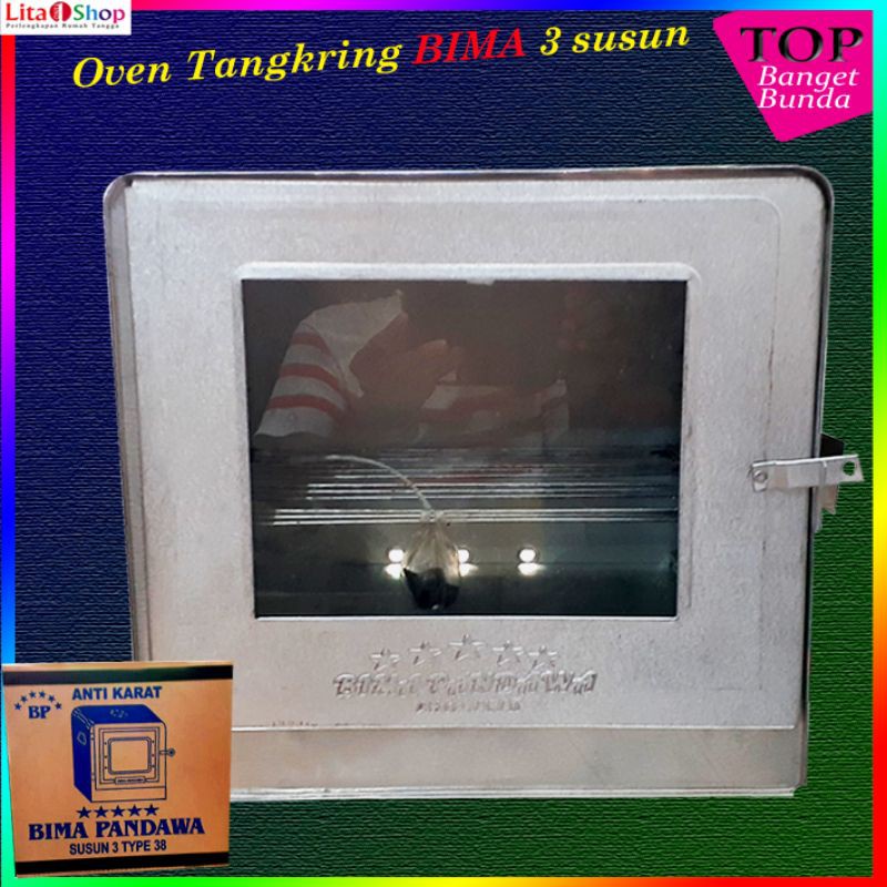 OVEN KOMPOR TANGKRING / BIMA PANDAWA / 3 SUSUN