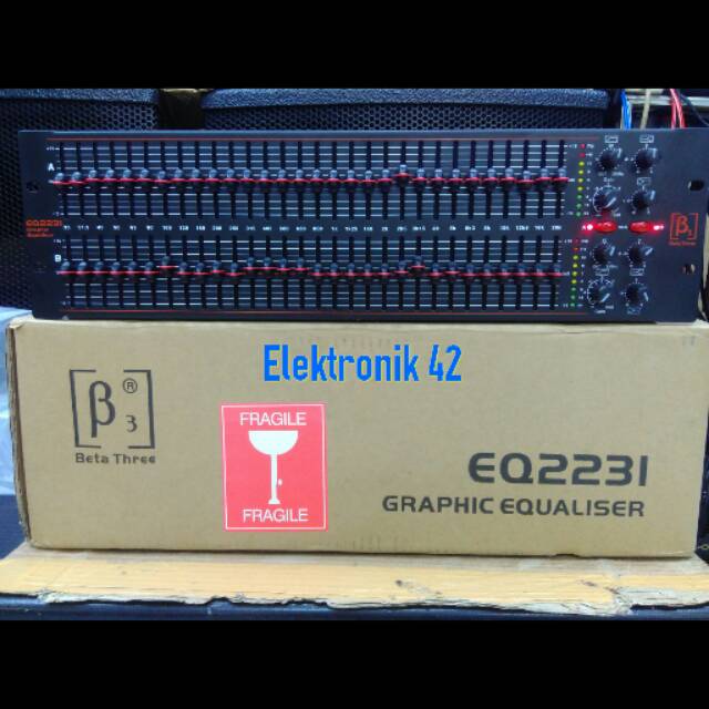 EQUALISER BETA 3 EQ2231 ORIGINAL