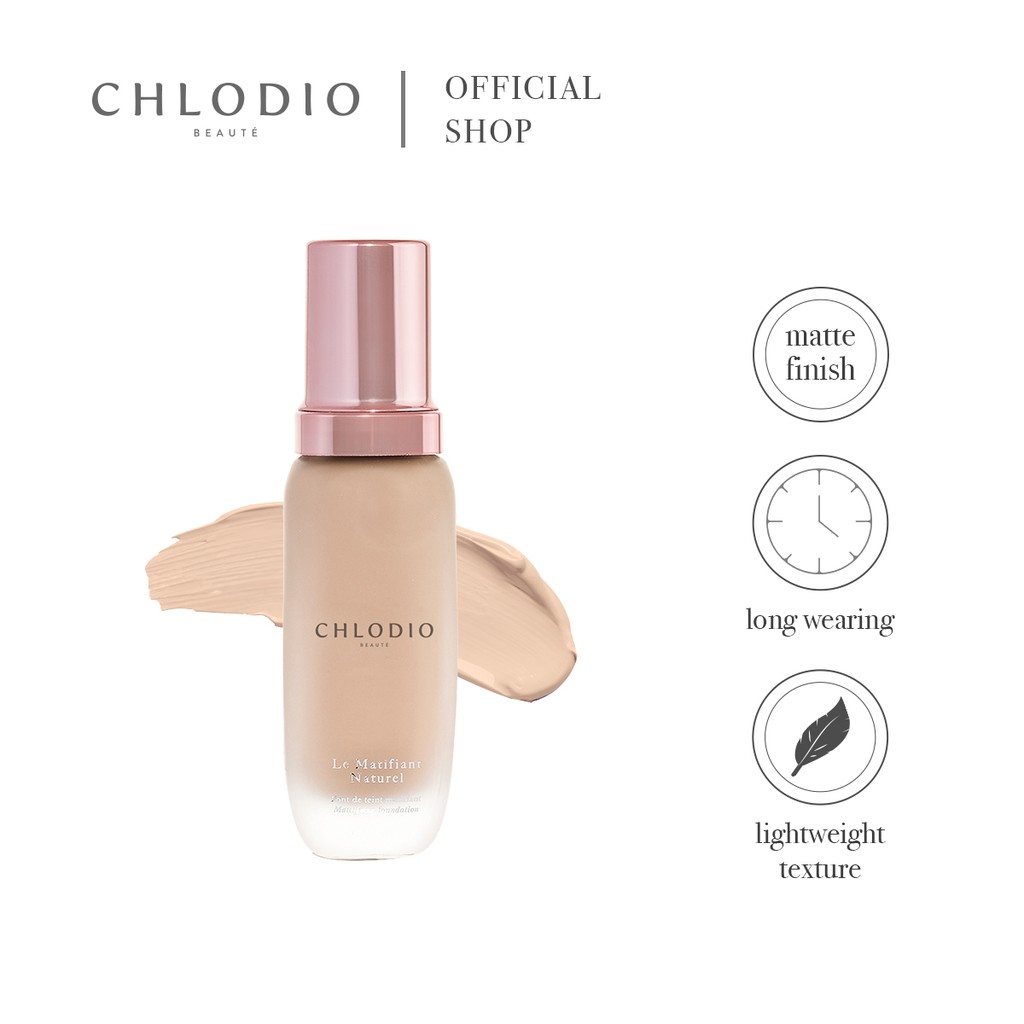 

CHLODIO Le Matifiant Naturel Mattifying Foundation - 01 Ivory [50ml]