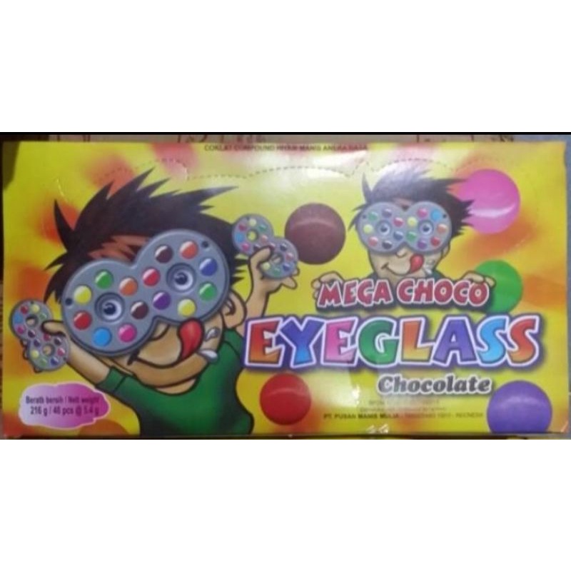 

EYEGLASS coklat EYE GLASS 320gr per box isi 40 pcs