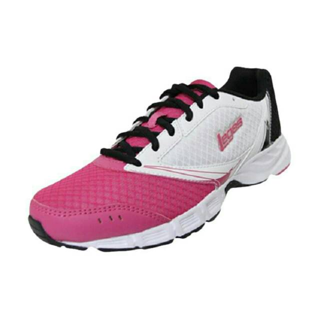 Sepatu Original League LEGAS Series Tracer  pink white black Olahraga Jogging Running Sneakers