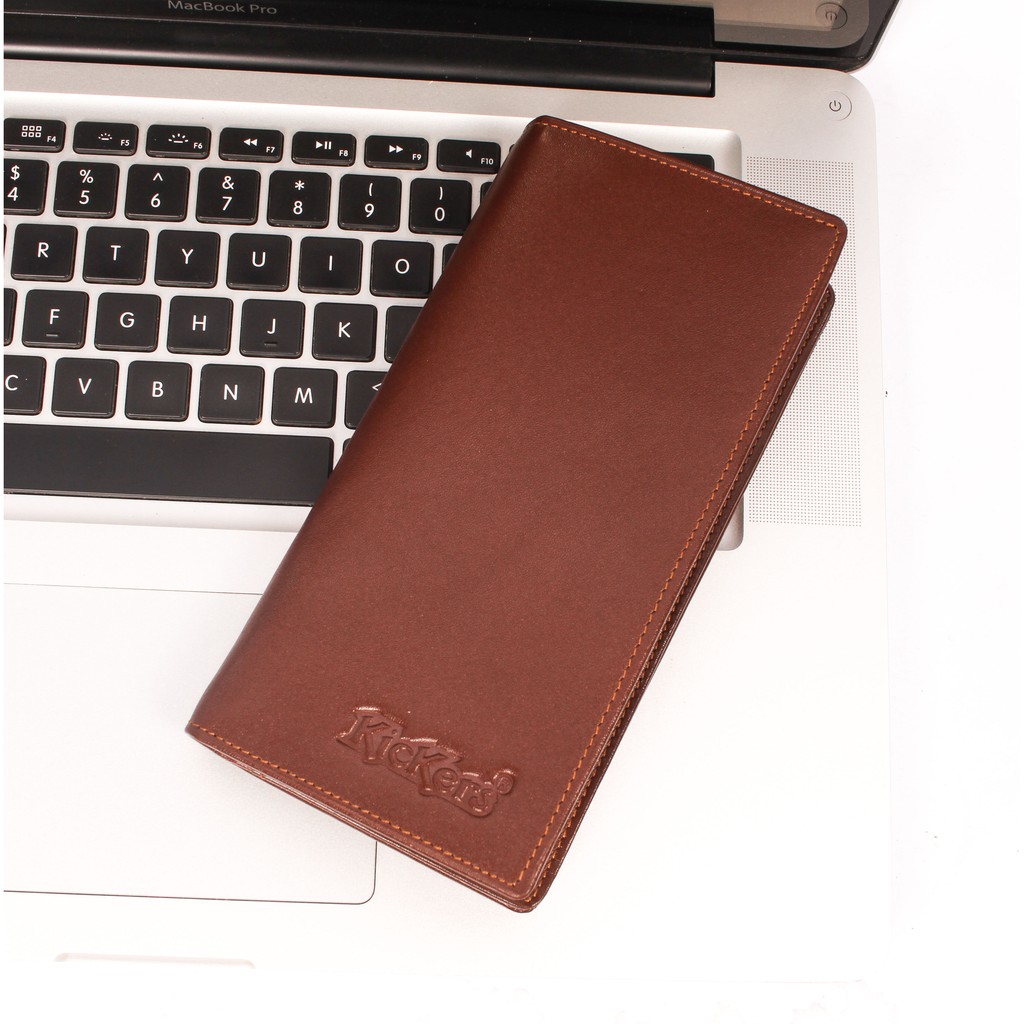 Dompet Kulit Pria Import Kickers 801 Polos Lipat Original Genuine Leather DompetPria Dompetkulit