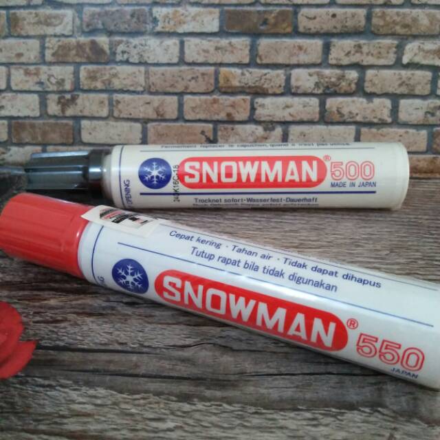 

Spidol snowman besar MARKER 500