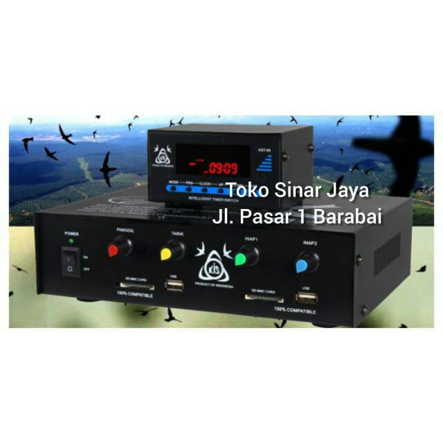 Paket Ampli Timer KIS Walet