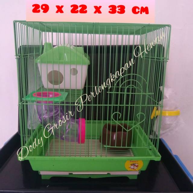 Kandang hamster tingkat hamster cage kandang hewan