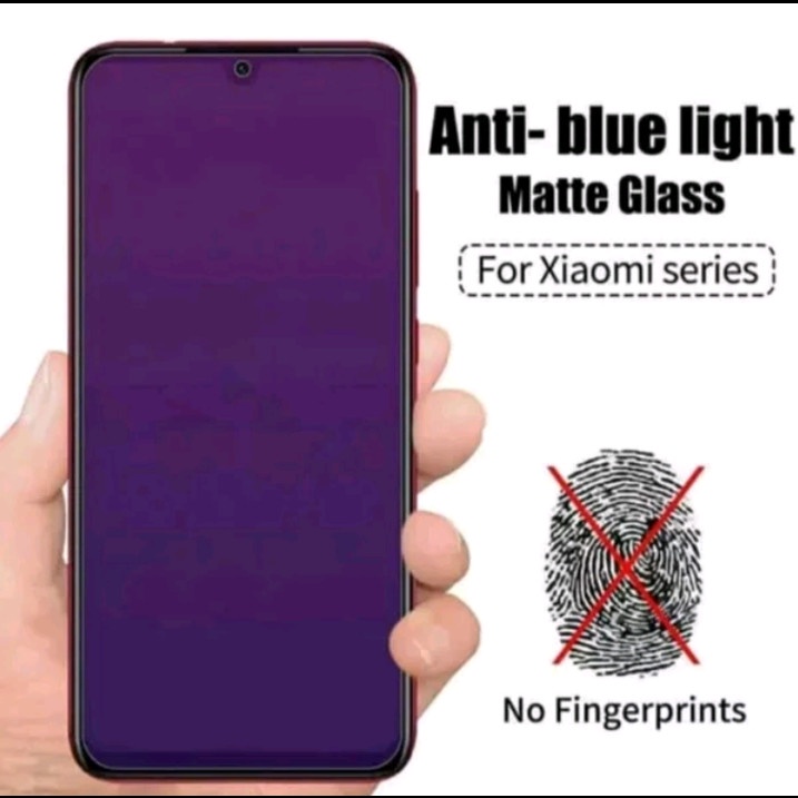 SAMSUNG A12 A01 A10 A20 A20s A30 A50 A70 A80 M10 M20 M30 M30S TEMPRED FULL BLUE LIGHT ANTI GORES KACA ANTI RADIASI MATTE TEMPERED ANTI MINYAK SCREEN GUARD PELINDUNG LAYAR FULL COVER