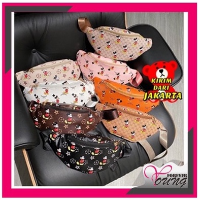 [LOKAL] FOREVER YOUNG - WAISTBAG MIKI - Tas Selempang Wanita