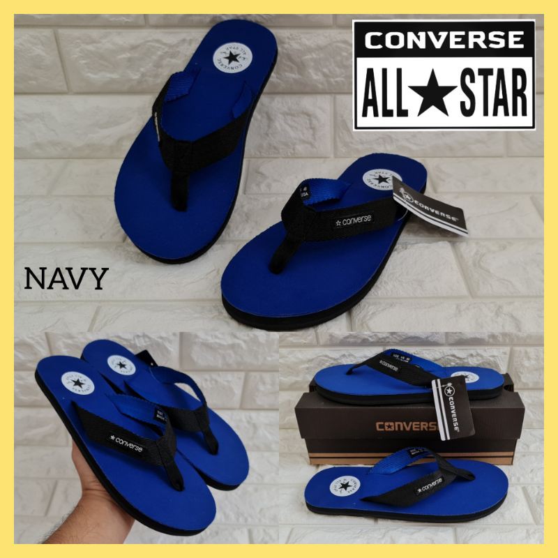 SANDAL CONVERSE JEPIT PRIA DAN WANITA COUPLE UNISEX / SANDAL KASUAL COWOK CEWEK RINGAN / SENDAL JEPIT DISTRO PROMO MURAH